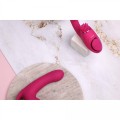 Riko - Rechargeable Triple Action Thumper with Advanced Finger Motion &amp; Pulse Wave Stimulator - Pink