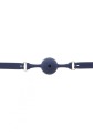 Silicone Mouth Gag Blue