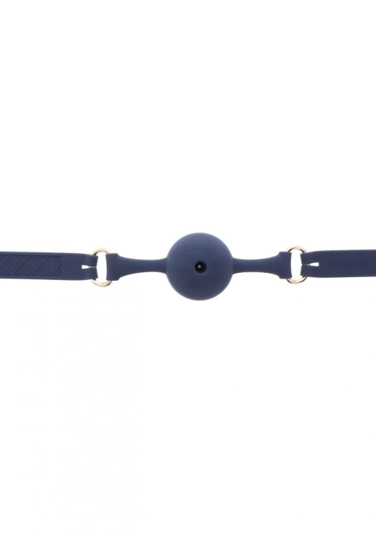 Silicone Mouth Gag Blue