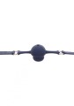 Silicone Mouth Gag Blue