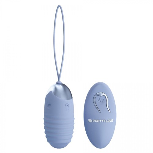 PRETTY LOVE - JESSICA Dream chaser 3, Blue, Wireless remote control 12 vibration functions