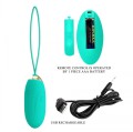 PRETTY LOVE - JENNY Dream chaser 1, Green, Wireless remote control 12 vibration functions