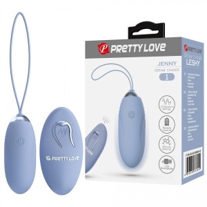 PRETTY LOVE - JENNY Dream chaser 1, Blue, Wireless remote control 12 vibration functions