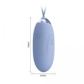 PRETTY LOVE - JENNY Dream chaser 1, Blue, Wireless remote control 12 vibration functions