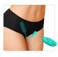 PRETTY LOVE - LECHIES  Dream chaser 5, Green, Wireless remote control 12 vibration functions Memory function