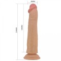 PRETTY LOVE - SHARIFE 10"(254mm) Sliding Skin Series TPR, Suction base Bendable