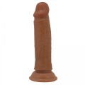 PRETTY LOVE - QUENTIN 7.2"(184mm)  Sliding Skin Series TPR, Suction base Bendable