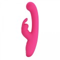 PRETTY LOVE - Lamar dark Pink, 10 vibration functions 9 speed levels