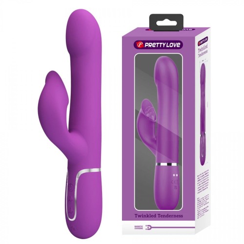 PRETTY LOVE - Falin Purple, 7 vibration functions 4 rolling functions Memory function