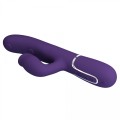 PRETTY LOVE - Gigi dark purple, 7 thumping functions 7 licking modes