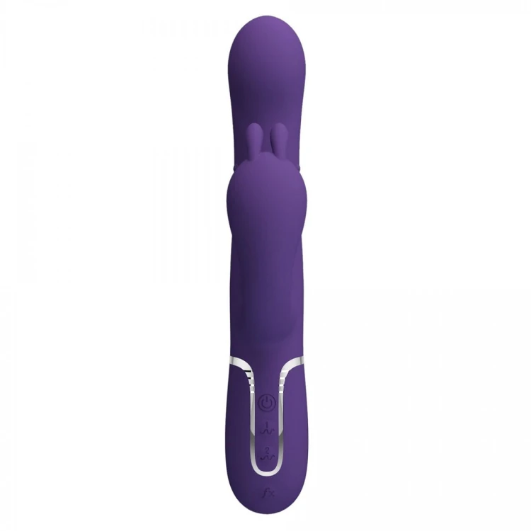 PRETTY LOVE - Cammy Dark Purple, Twinkled Tenderness, 7 thumping functions 7 vibration functions 4 rolling functions