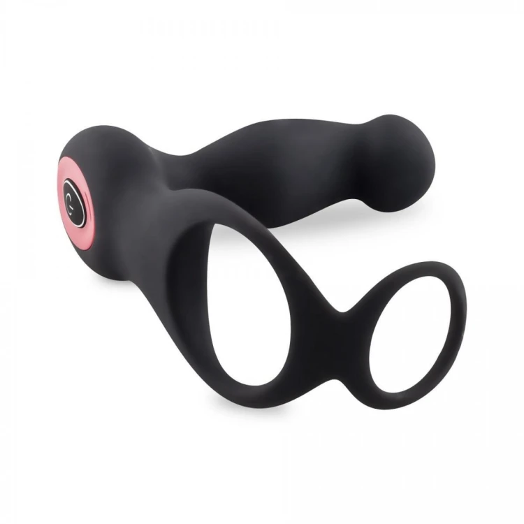 Teazers Cock &amp; Ball Ring Prostate Vibrator with Remote Control