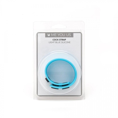 Me You Us Light Blue Silicone Cock Strap