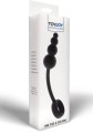 Anal Snake Plug &amp; Penis Ring Black