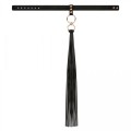 Rosy Gold - Collar with Flogger - Black