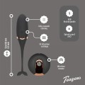 Luxurious Vibrating Egg w/ Remote Control - Black