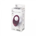 Rechargeable Vibro cockring Pure Passion Stellar Wine Red