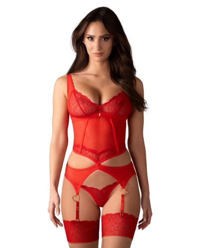 Cupide Desir gorset i stringi  L/XL