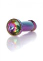 Plug-Jewellery Multicolour Penis PLUG- Clear S