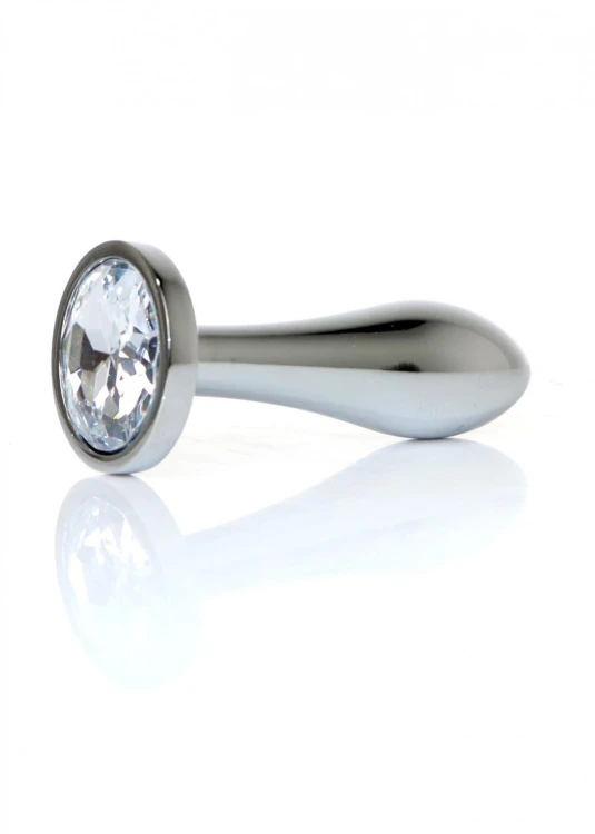 Plug-Jewellery Silver PLUG- Clear S