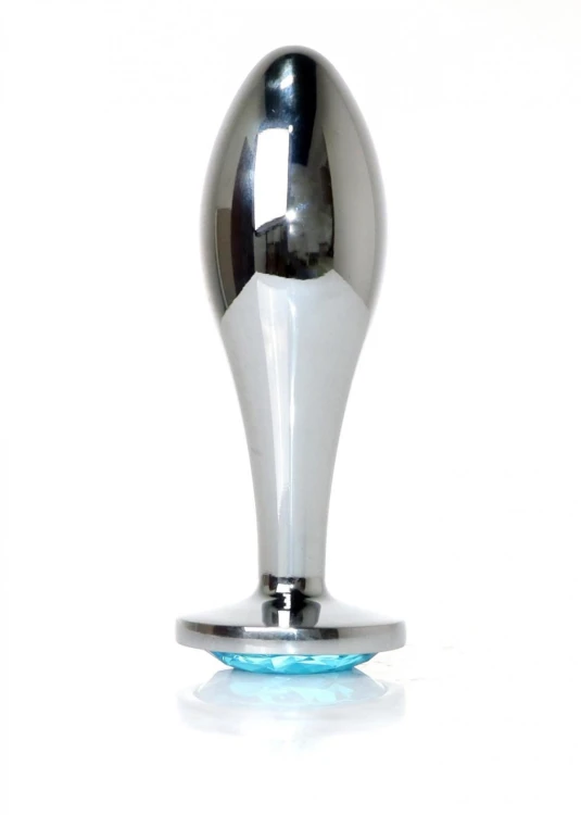 Plug-Jewellery Silver PLUG- Light Blue L