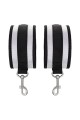 Anonymo anclecuffs, polyester, silver, 28.5 cm