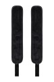 Anonymo anclecuffs, polyester, silver, 28.5 cm