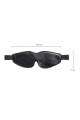Anonymo mask, PU leather, black, 26.5 cm