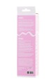 Vibrator with clitoral stimulator Flovetta by Toyfa Iris, silicone, mint, 22 cm