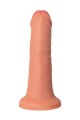 Realistic dildo Caliber 18/4 , PVC, flesh,  length 18cm, diameter 4cm