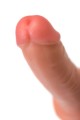 Realistic dildo Caliber 18/4 , PVC, flesh,  length 18cm, diameter 4cm