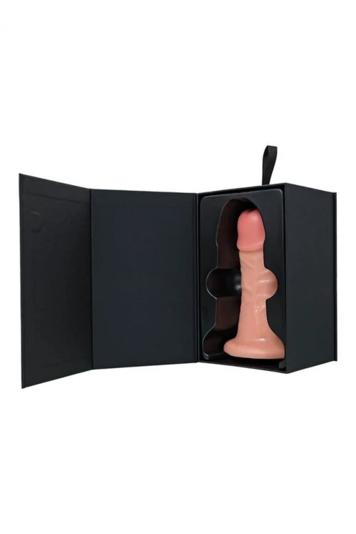 Realistic dildo Caliber 18/6 , PVC, flesh,  length 18cm, diameter 6cm