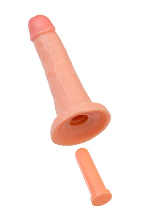 Realistic dildo Caliber 20/4 , PVC, flesh,  length 20cm, diameter 4cm