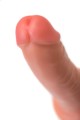 Realistic dildo Caliber 20/4 , PVC, flesh,  length 20cm, diameter 4cm