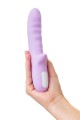 JOS JRotator vibrator MERRY-GOR, silicone, purple, 20.7 cm