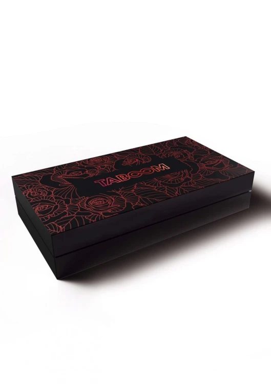 Wild Roses Collar &amp; Leash Black