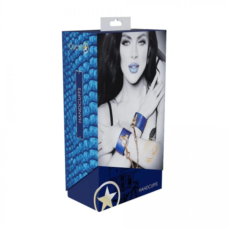 Florence Collection - Handcuffs - Blue