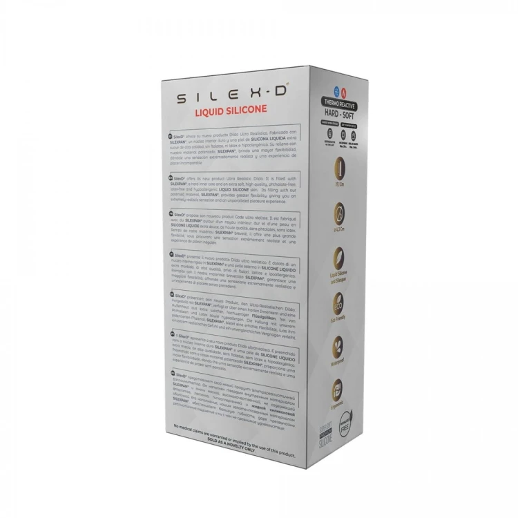 Realistic Dildo Liquid Silicone 2 (8")