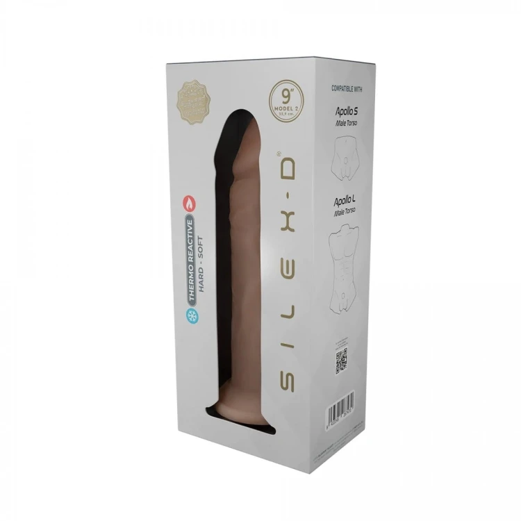 Realistic Dildo Liquid Silicone 2 (9")