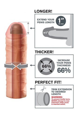 FANTASY X-TENSIONS MEGA 1 INCH EXTENSION LIGHT