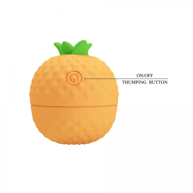 PRETTY LOVE - Pineapple Secret, 12 thumping functions, Silicone