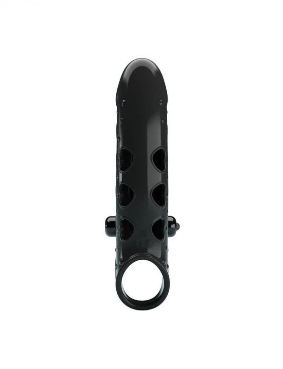 PRETTY LOVE - ROMANCE - VIBRATING PENIS SLEEVE BLACK