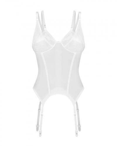 Arrowel White gorset biały 2XL/3XL