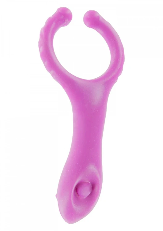 Vibrating Clit-Stim C-Ring Purple