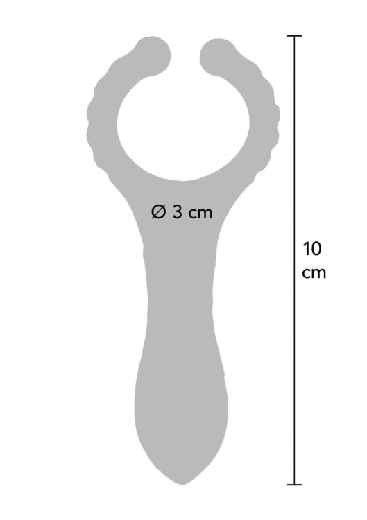 Vibrating Clit-Stim C-Ring Purple