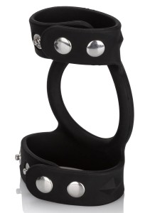 Silicone Tri-Snap C & B Cage Black