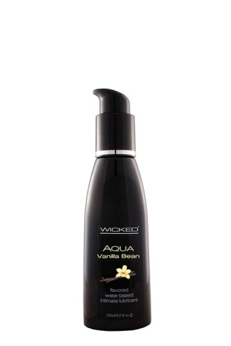 WICKED AQUA VANILLA BEAN FLAVORED 120ML