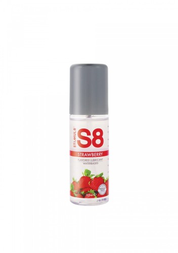 S8 WB Flavored Lube 125ml Strawberry
