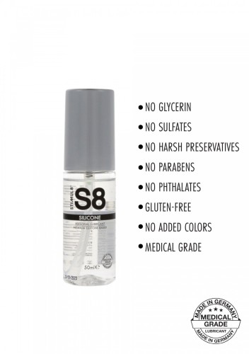S8 Premium Silicone Lube 50ml Original