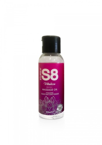 S8 Massage Oil 50ml Omani Lime &amp; Spicy Ginger